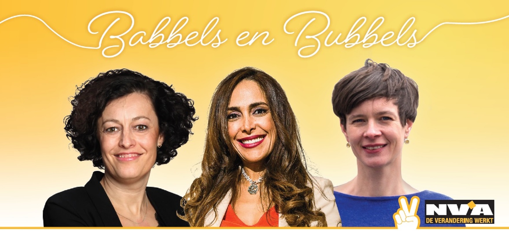 Babbels & Bubbels met Darya Safai, Cieltje Van Achter en Ine Tombeur